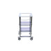 Salon trolley Design Pure Chrome L