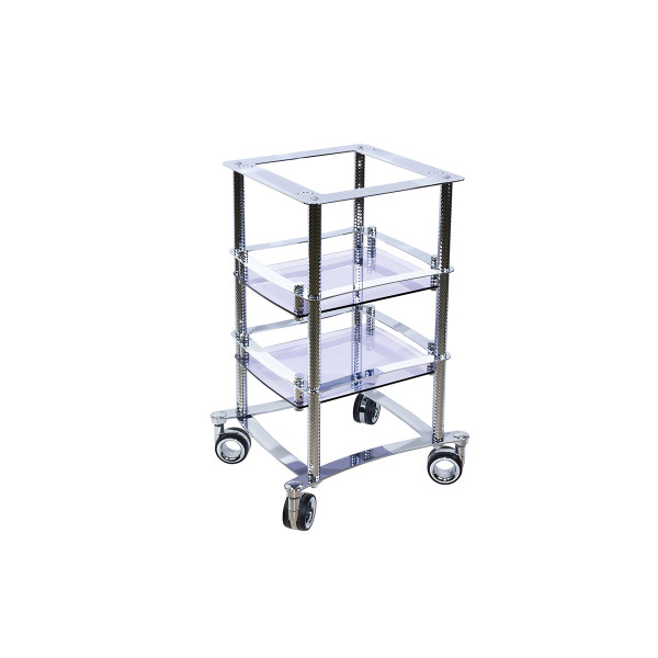 Salon trolley Design Pure Chrome L
