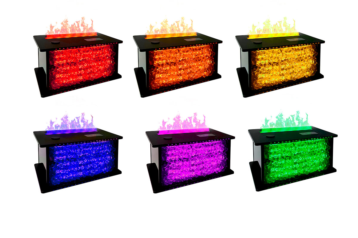 FireSpa Crystal Steam Fireplace 5