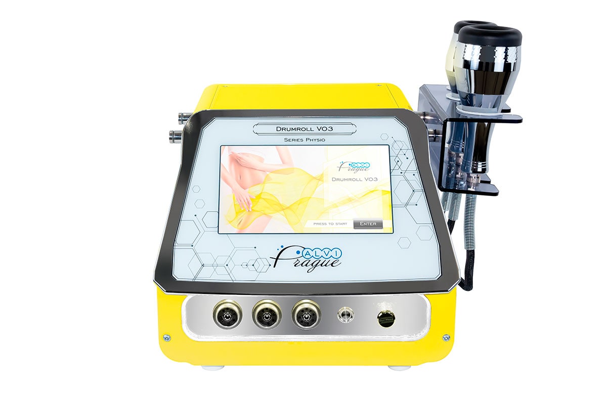 Аппарат высокочастотной импульсной вакуумной терапии Drumroll V-03 Yellow 4
