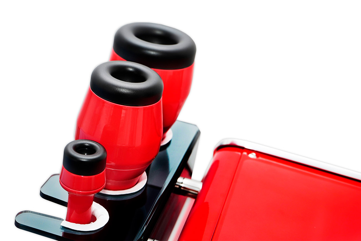 Аппарат высокочастотной импульсной вакуумной терапии Drumroll V-03 REDesign 3