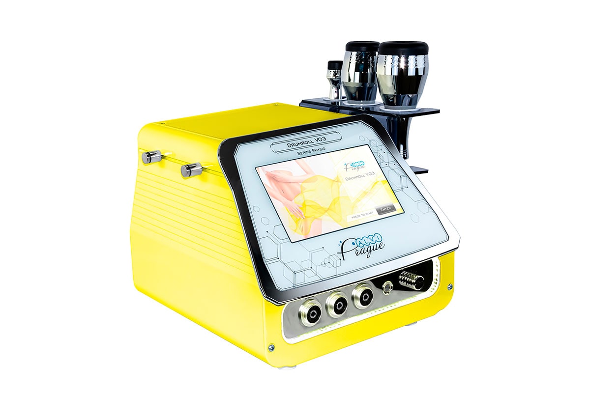 Аппарат высокочастотной импульсной вакуумной терапии Drumroll V-03 Yellow 1