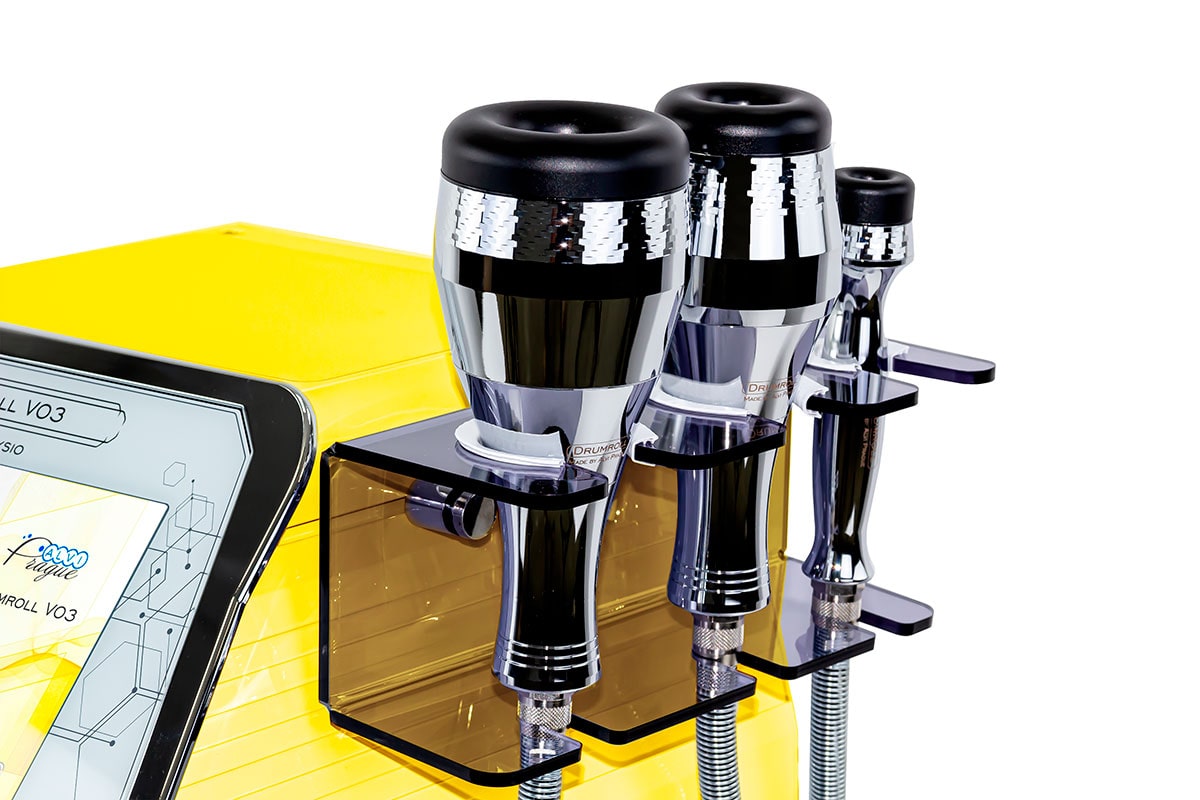 Аппарат высокочастотной импульсной вакуумной терапии Drumroll V-03 Yellow 2